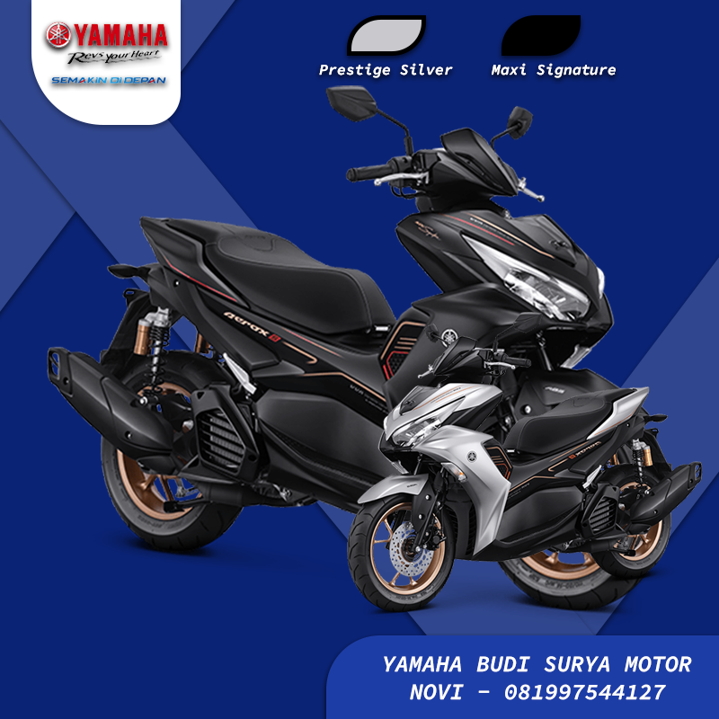 All New Aerox 155 Connected/ABS